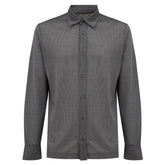 Canali Gray Cotton Shirt -   -  Canali.